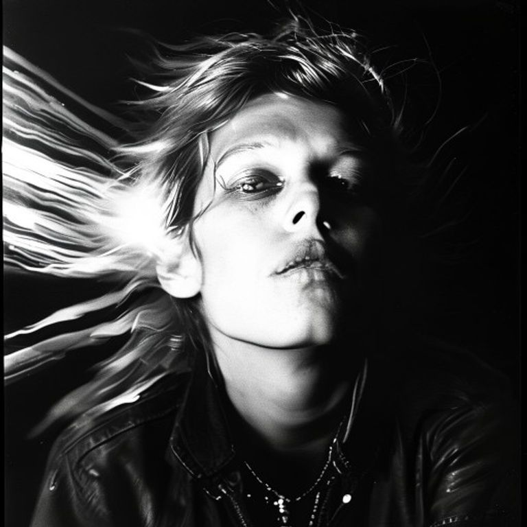 Style register: Sub Pop Records 1988 through 1994 grammar dominated by Charles Peterson's on-stage flash photography, m…