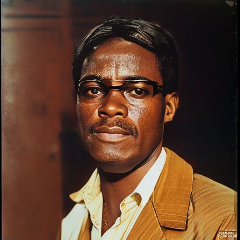 Source-image rendered as a 1967-1972 Stax Records sleeve: warm Memphis studio palette, unretouched portrait honesty, go…