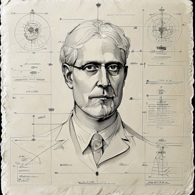 The US Patent Office line drawing: black ink on white vellum, every element numbered, no shading, no compromise. This i…