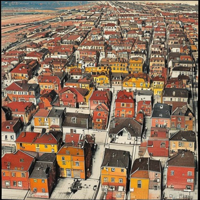 The block-by-block American city as insurance company risk assessment: every building footprint, every roofline, materi…