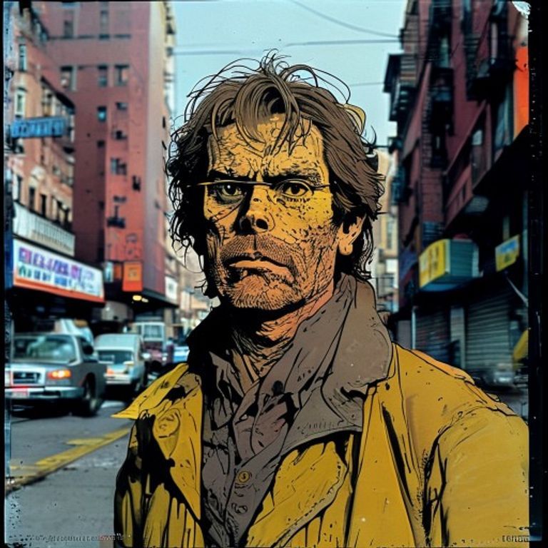 Style register: Ralph Bakshi 1972 through 1983 grammar, Fritz the Cat through Fire and Ice, rotoscoped live-action trac…