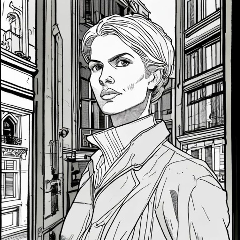 Re-render as a European ligne claire comic: clean open line, flat color, no internal rendering, European design sensibi…