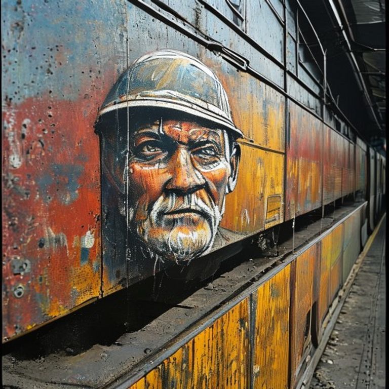 The freight-train boxcar monicker register, hobo chalk and oil-stick signatures that crossed the continent on rolling stock, the original distributed network.