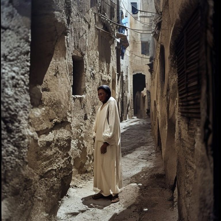 The urban insurgent in the medina alleyway, explosive and conviction in the same breath, the FLN's discovery that the c…