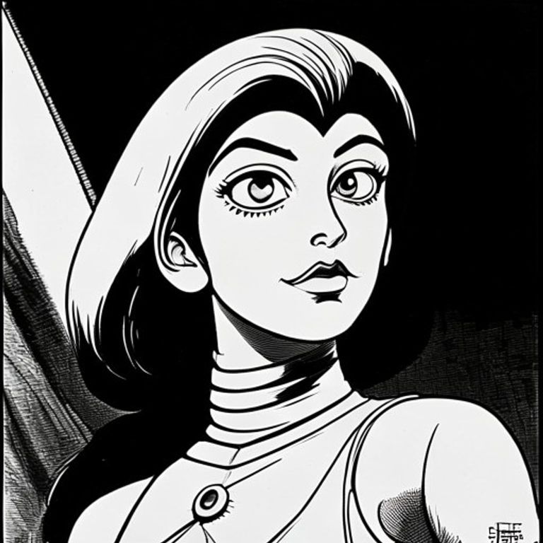 Style register: Osamu Tezuka 1947 through 1989 manga grammar, Astro Boy through Phoenix and Buddha, rounded large-eye D…
