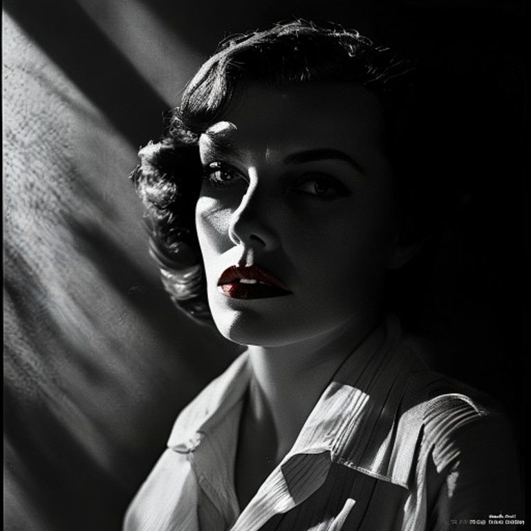 Postwar American noir poster register (1945-1952, Double Indemnity, Out of the Past, The Big Sleep). German Expressioni…