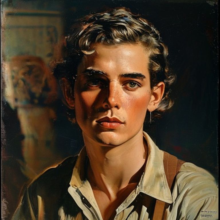 The Italian lobby-card register (1950s through 1970s, Sandro Symeoni, Renato Casaro, Averardo Ciriello). Painted likene…