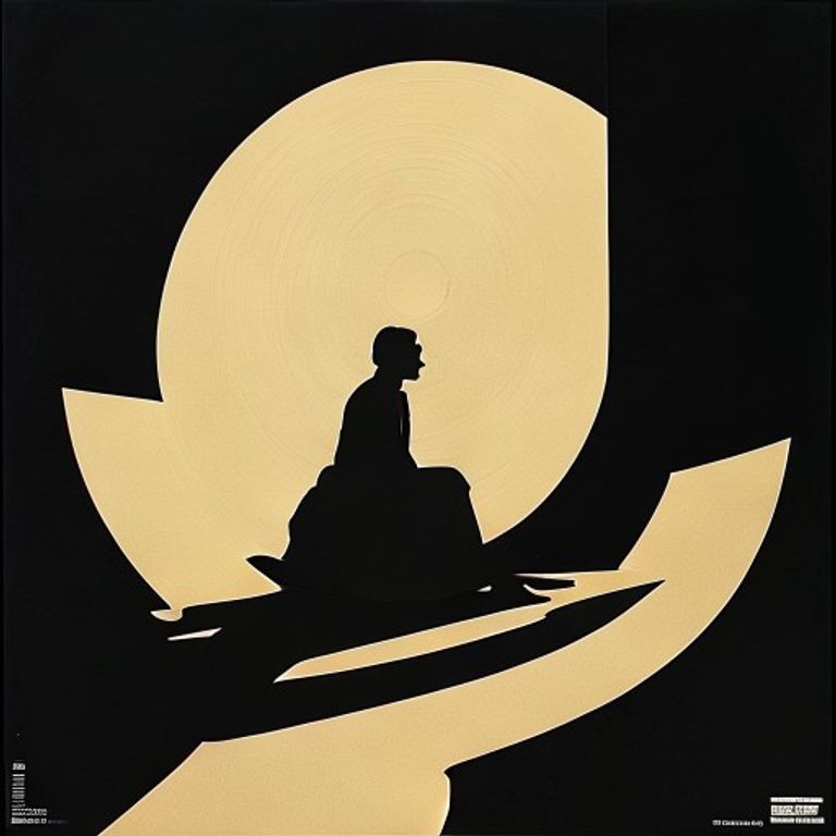 Rendering register: a 1958 to 1963 Hitchcock film poster in the Saul Bass graphic mode, executed with bold flat shape,…