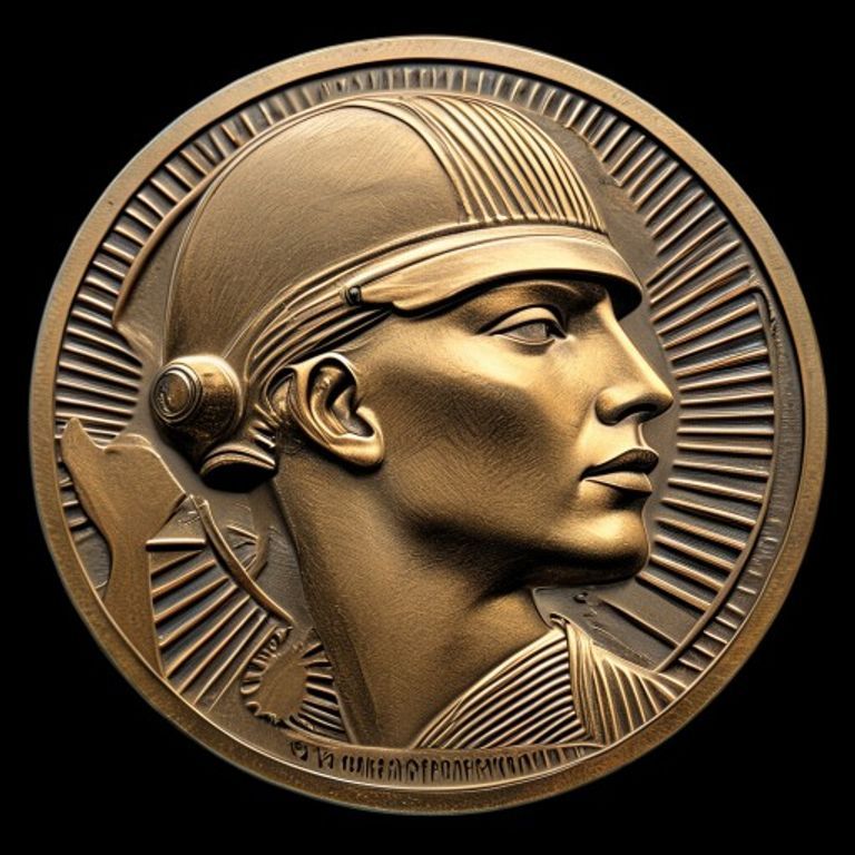 The Art Deco commemorative medal of the 1930s, struck in brass or aluminum, celebrating progress, industry, and geometr…