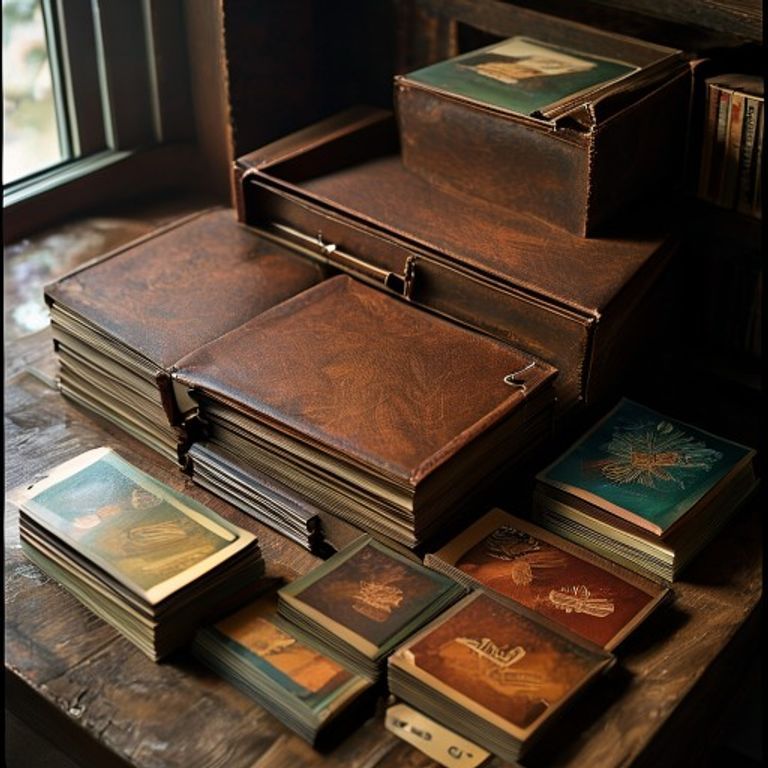 The storage-substrate register where the binder, sleeves, and deck box graduate from container to the actual ritual obj…