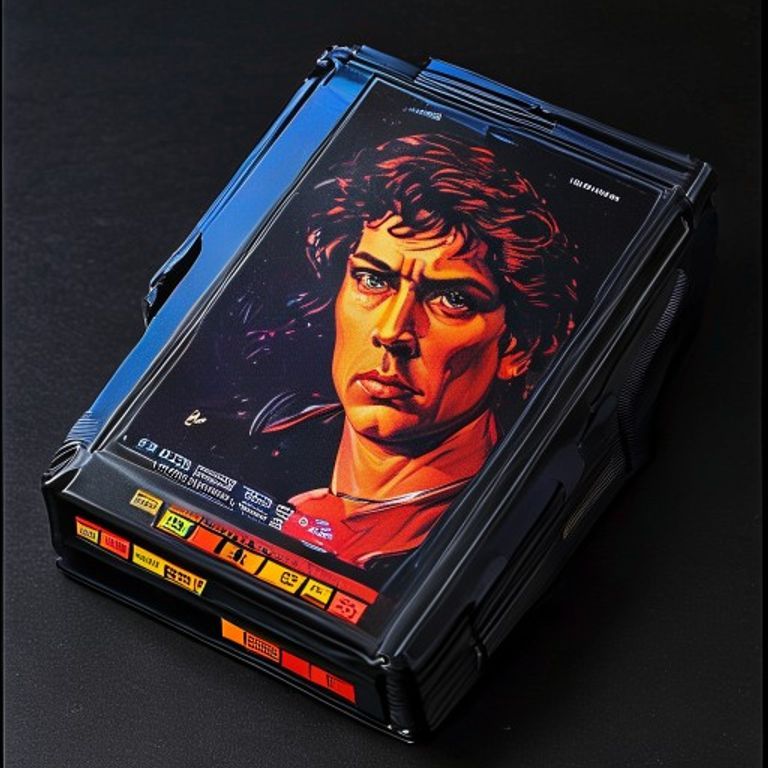The black plastic clamshell Sega Genesis package. Bold graphic edge, attitude over restraint, the package that called i…