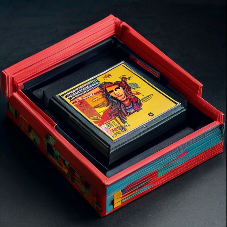 The colossal SNK Neo-Geo AES home-cart in its oversized clamshell case with the matching glossy snapshot card. The most…