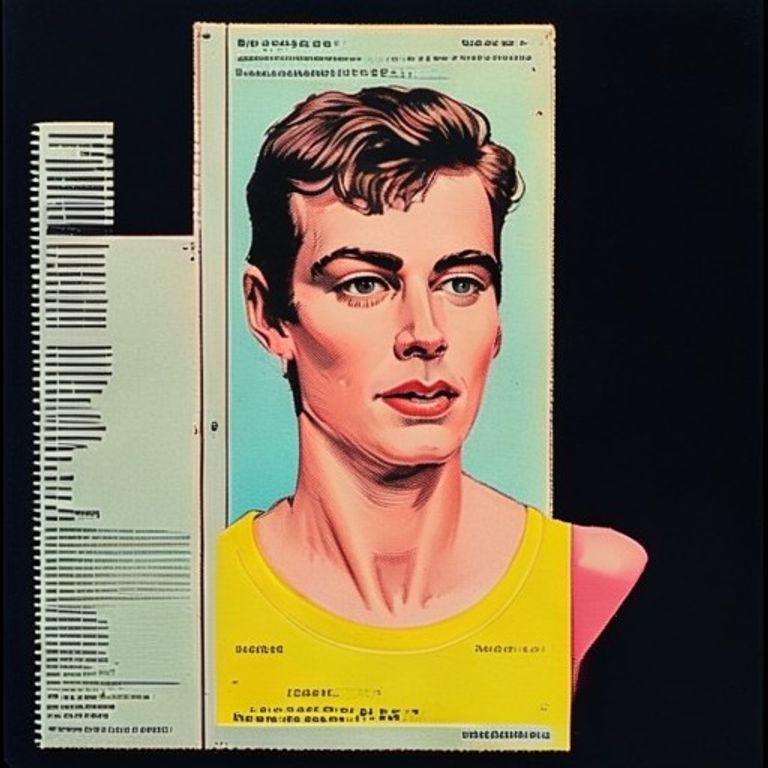 The subject rendered as the J-card cassette inlay of an early-80s UK budget Commodore 64 software release.
