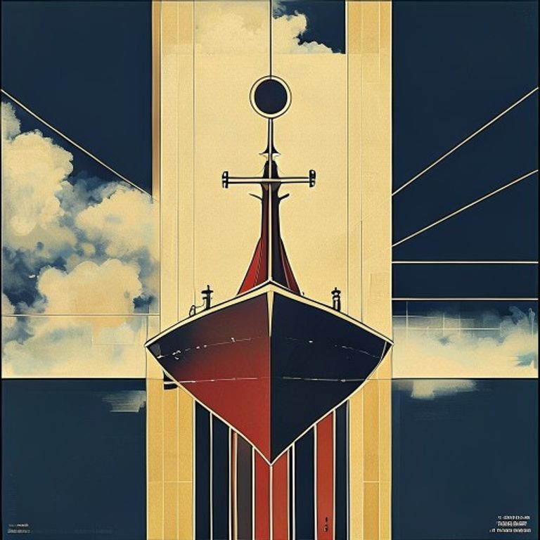A. M. Cassandre and the École de Paris poster register that made transatlantic liners, sleeper trains, and apéritifs lo…