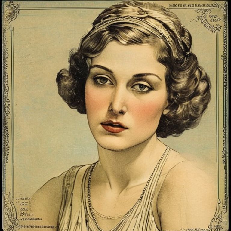 The 1920s-era pulp-magazine print-ad aesthetic that invented the word "halitosis" to sell mouthwash, the visual grammar…