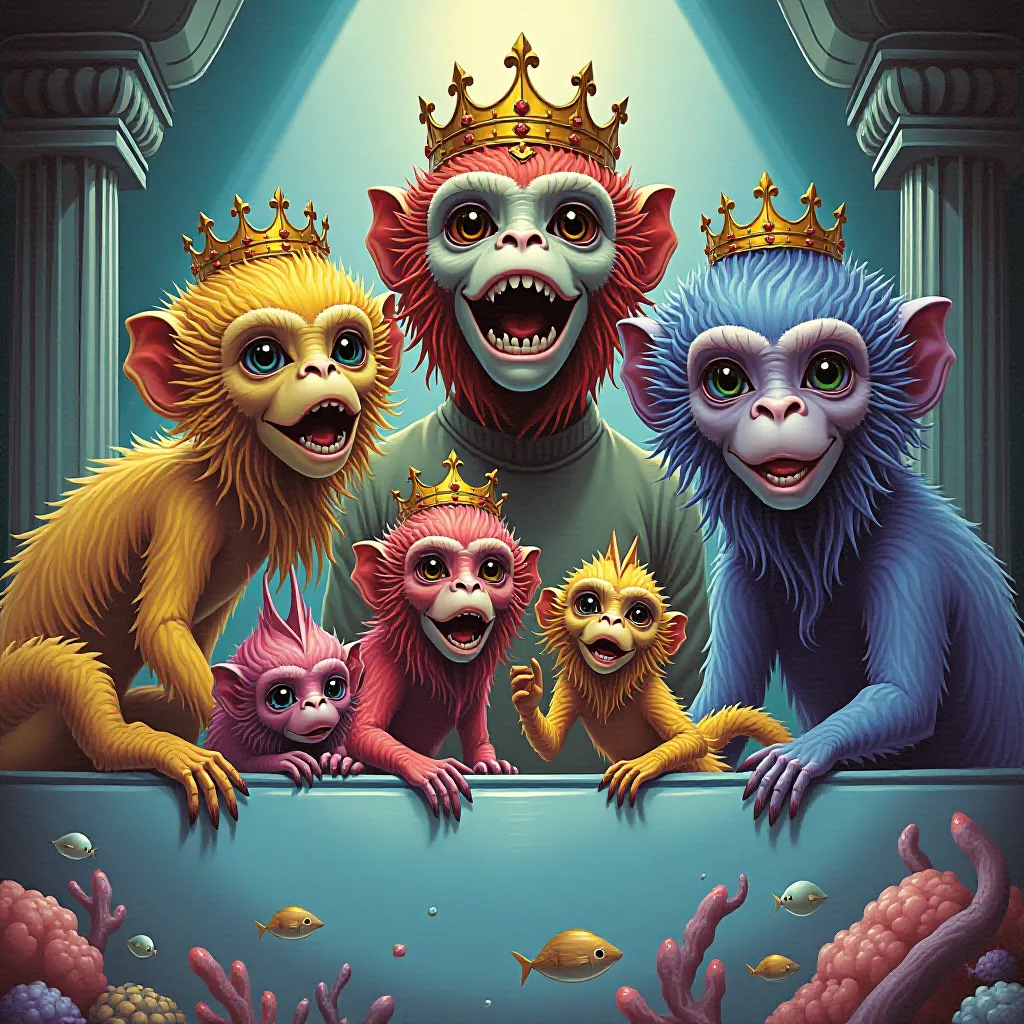 The legendary sea-monkeys advertisement inside comic books: hand-painted creatures that looked nothing like the brine shrimp that actually arrived in the mail. The most honest exa…